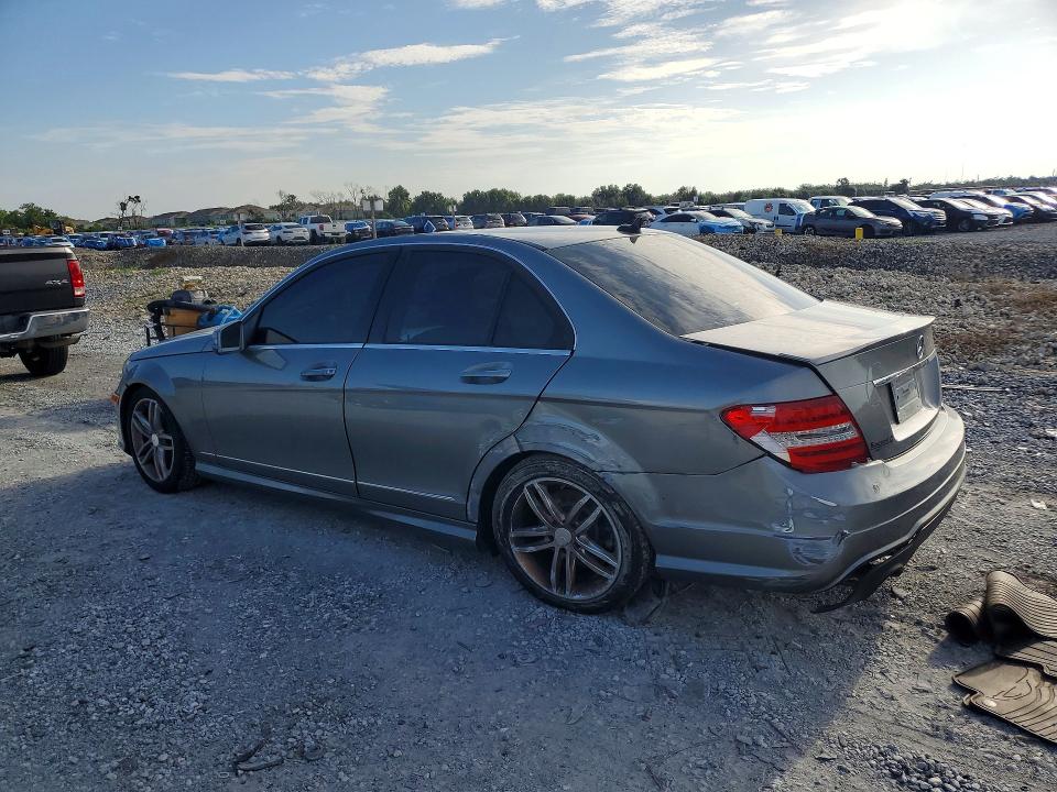 64023986 :رقم المزاد ، WDDGF4HB6EA948954 vin ، 2014 Mercedes-benz C مزاد بيع