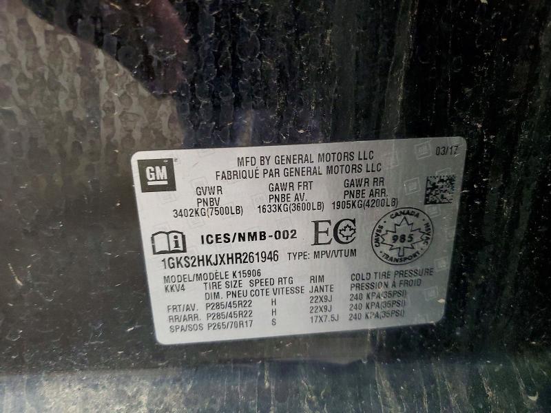 Продажа на аукционе авто 2017 Gmc Yukon Xl, vin: 1GKS2HKJXHR261946, номер лота: 66721996