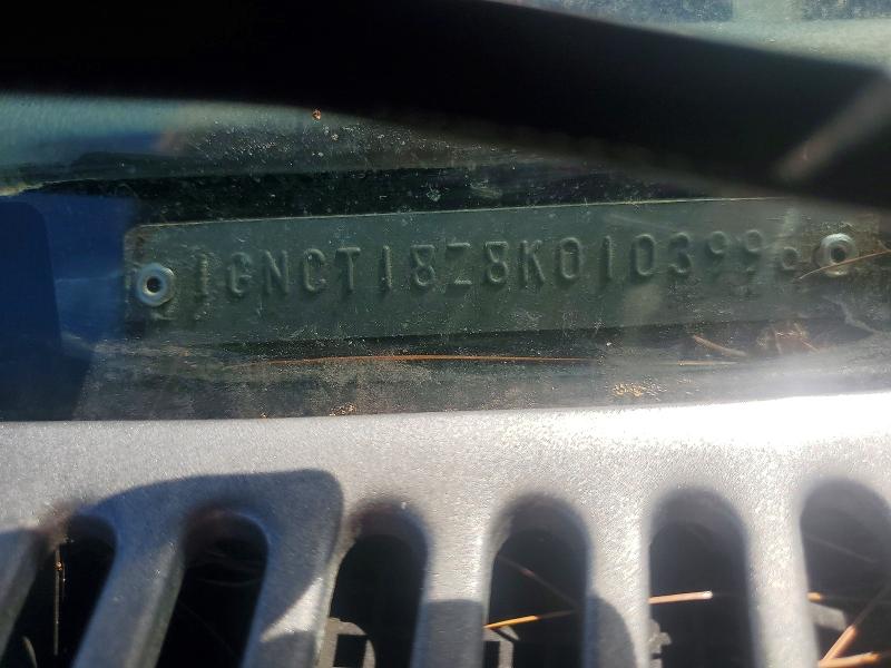 66595796 :رقم المزاد ، 1GNCT18Z8K0103996 vin ، 1989 Chevrolet Blazer مزاد بيع