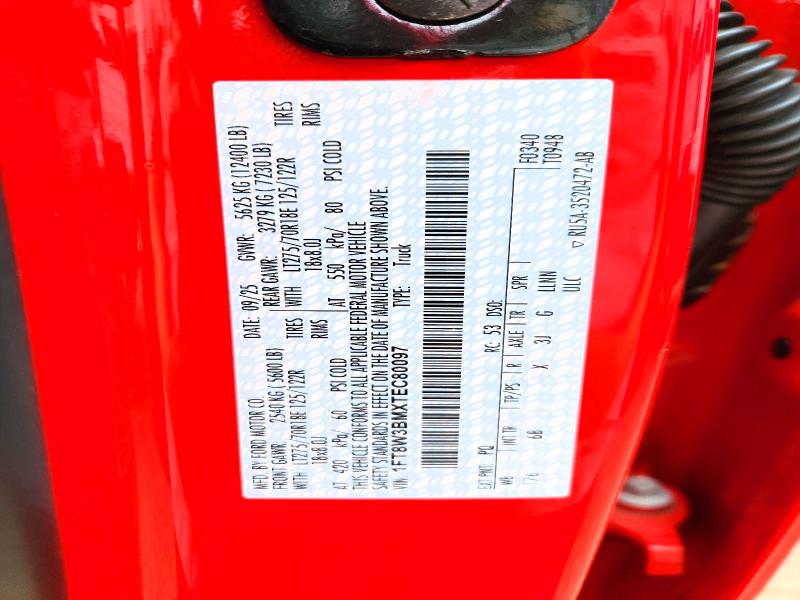 Aukcja sprzedaży 2026 Ford F350, vin: 1FT8W3BMXTEC80097, numer aukcji: 65268696