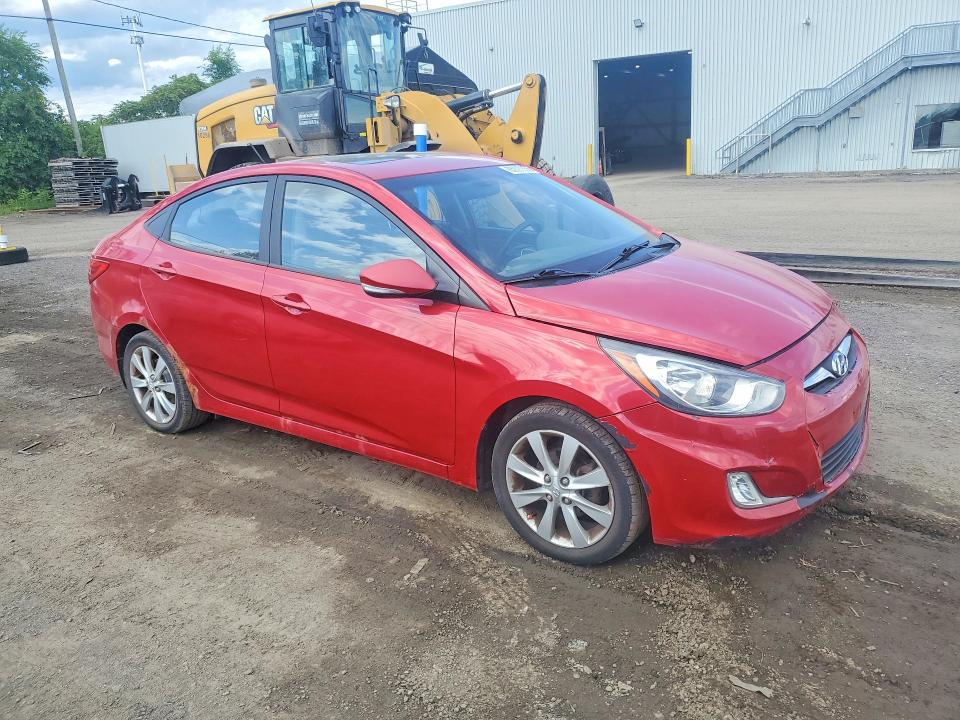 2013 Hyundai Accent მანქანა იყიდება აუქციონზე, vin: KMHCU4AE2DU344300, აუქციონის ნომერი: 65097356