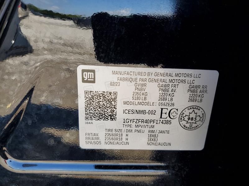 Продажа на аукционе авто 2023 Cadillac Xt4, vin: 1GYFZFR40PF174385, номер лота: 66614216