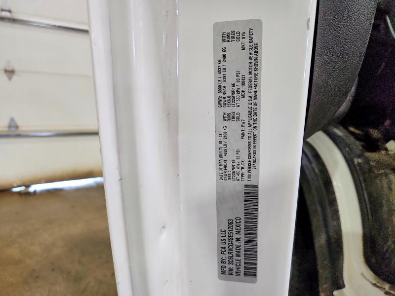 Продаж на аукціоні авто 2025 Ram Promaster 2500 High, vin: 3C6LRVCG4SE512063, номер лоту: 64713146