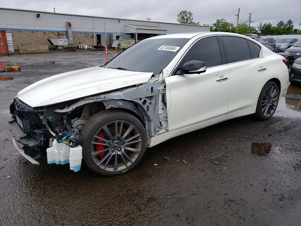 2018 Infiniti Q50 მანქანა იყიდება აუქციონზე, vin: JN1FV7AR5JM480633, აუქციონის ნომერი: 62165666