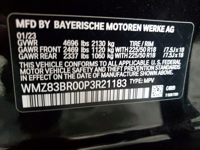 64841526 :رقم المزاد ، WMZ83BR00P3R21183 vin ، 2023 Mini Cooper مزاد بيع
