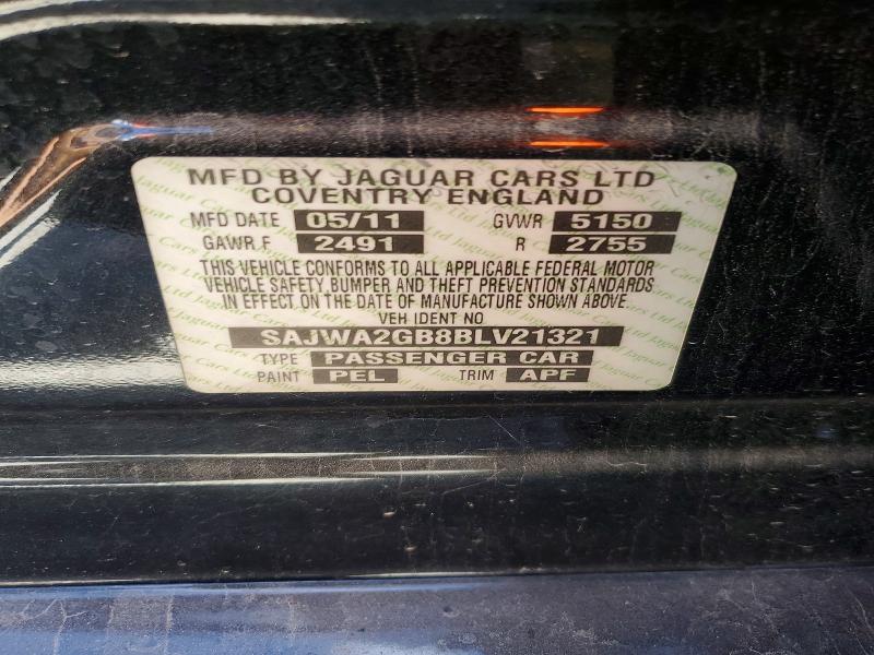 Продажа на аукционе авто 2011 Jaguar Xjl, vin: SAJWA2GB8BLV21321, номер лота: 65194776