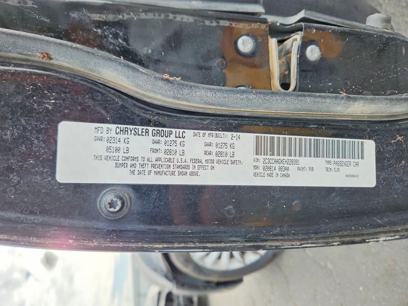 Продажа на аукционе авто 2014 Chrysler 300, vin: 2C3CCAAGXEH228391, номер лота: 66977246