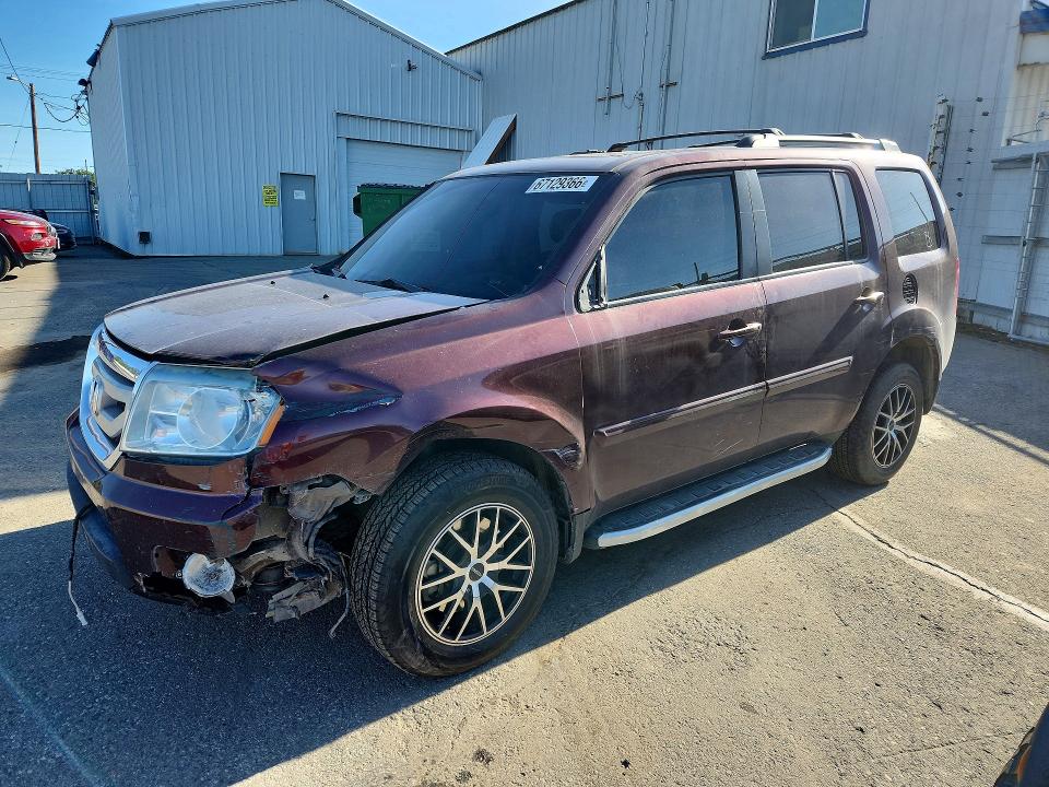 2011 Honda Pilot მანქანა იყიდება აუქციონზე, vin: 5FNYF4H53BB050114, აუქციონის ნომერი: 67129366