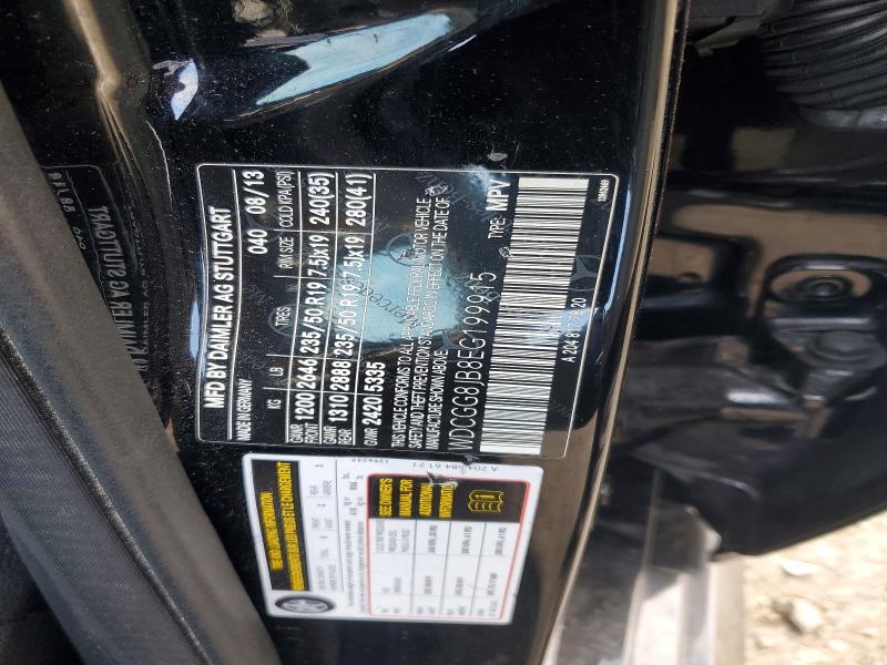 2014 Mercedes-benz Glk მანქანა იყიდება აუქციონზე, vin: WDCGG8JB8EG199915, აუქციონის ნომერი: 65159976