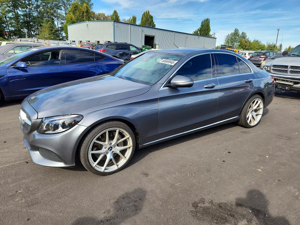 Auction sale of the 2017 Mercedes-benz C, vin: 55SWF4KB2HU220217, lot number: 66669946