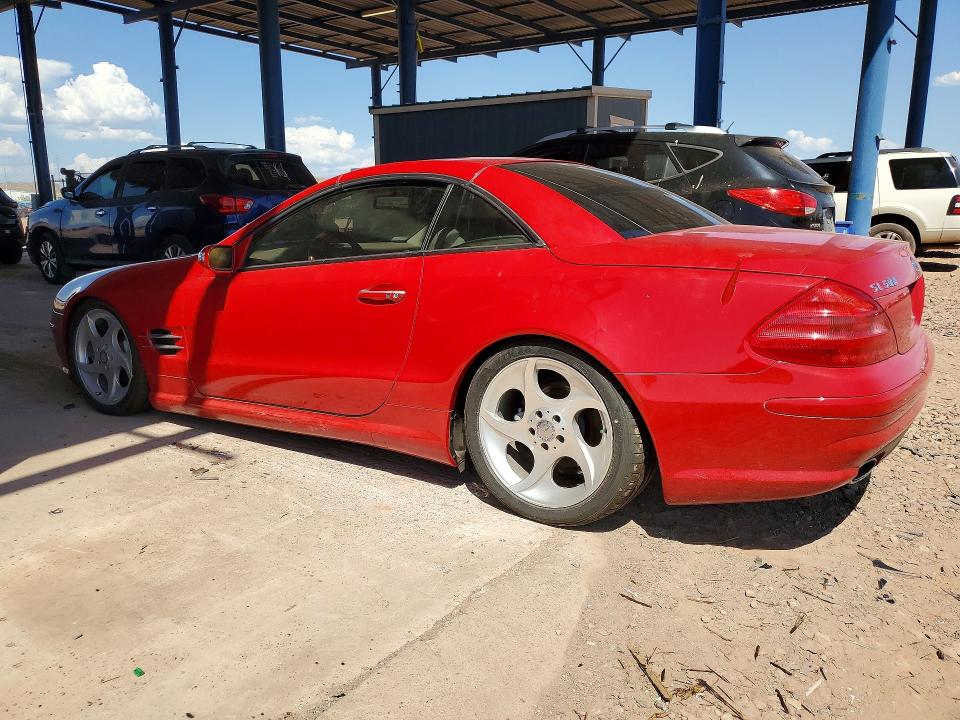 65558556 :رقم المزاد ، WDBSK75F94F066962 vin ، 2004 Mercedes-benz Sl مزاد بيع