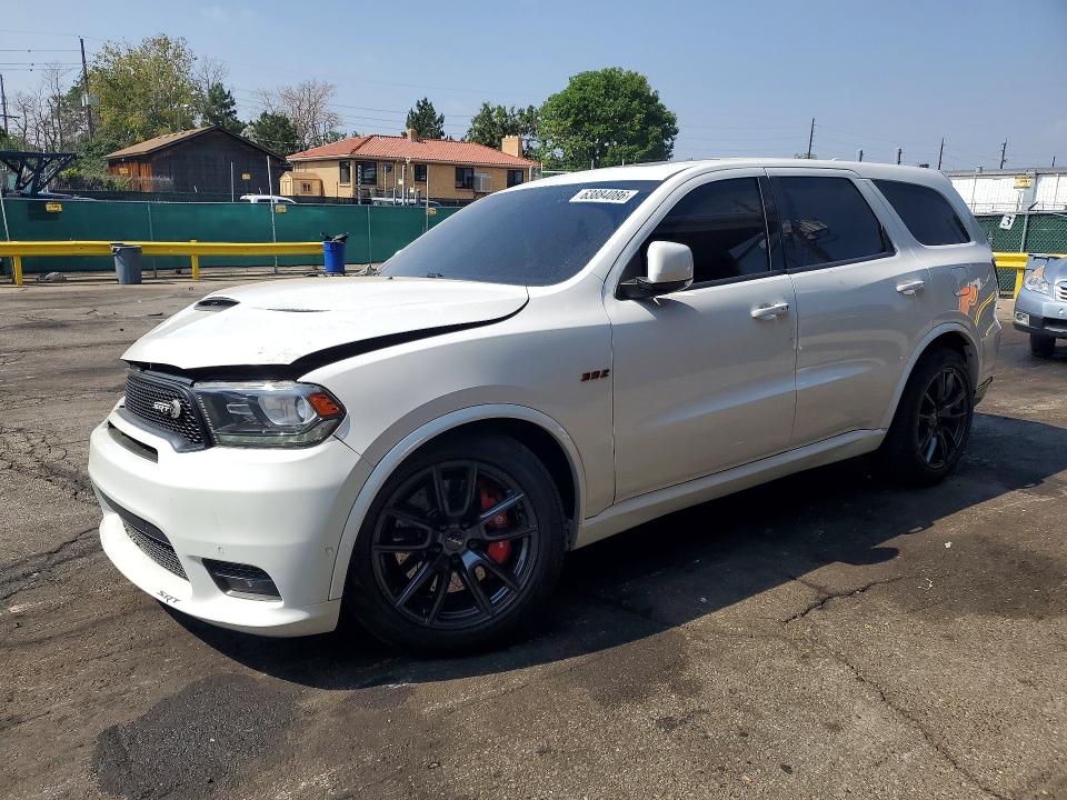 2018 Dodge Durango მანქანა იყიდება აუქციონზე, vin: 1C4SDJGJ6JC262381, აუქციონის ნომერი: 63884086