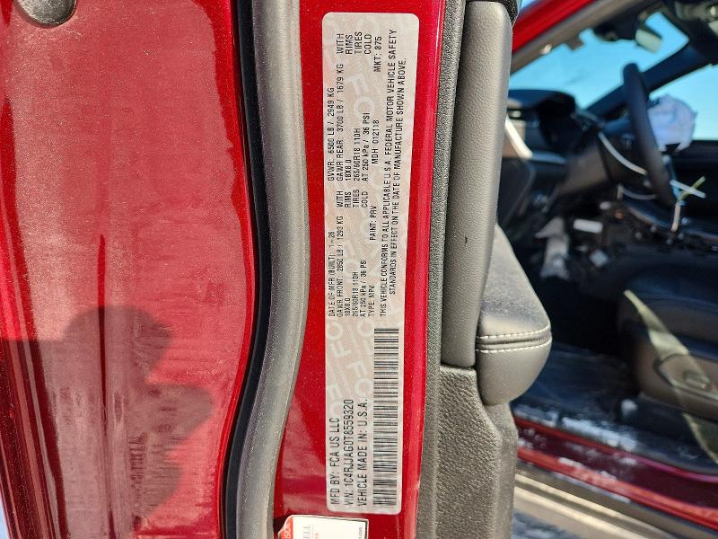 2026 Jeep Grand Cherokee მანქანა იყიდება აუქციონზე, vin: 1C4RJJAG0T8559320, აუქციონის ნომერი: 63572216