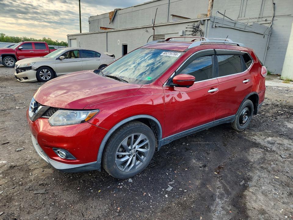 Продаж на аукціоні авто 2016 Nissan Rogue, vin: KNMAT2MV4GP691029, номер лоту: 65279756