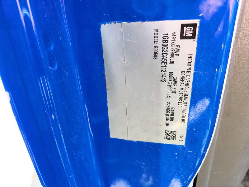 2014 Chevrolet Express G3500 მანქანა იყიდება აუქციონზე, vin: 1GB0G2CA5E1131412, აუქციონის ნომერი: 65481616