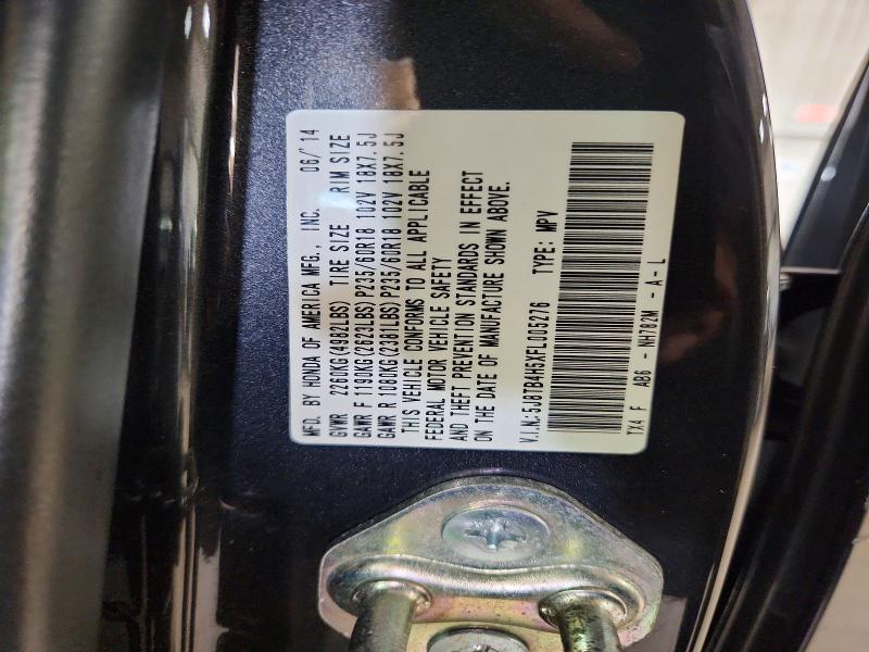 67135576 :رقم المزاد ، 5J8TB4H5XFL005276 vin ، 2015 Acura Rdx مزاد بيع