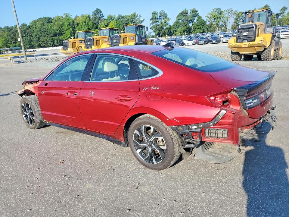 Продажа на аукционе авто 2024 Hyundai Sonata, vin: KMHL64JA8RA374966, номер лота: 65097896