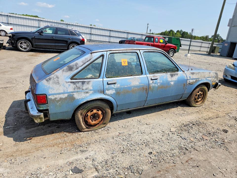 1981 Chevrolet Chevette მანქანა იყიდება აუქციონზე, vin: 1G1AB68D3BY361020, აუქციონის ნომერი: 65143196