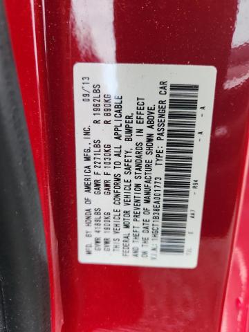 Продажа на аукционе авто 2014 Honda Accord, vin: 1HGCT1B38EA001773, номер лота: 63706316