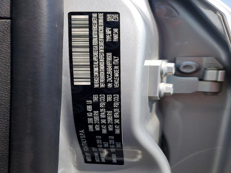 64404836 :رقم المزاد ، ZACCJBAB4HPF96936 vin ، 2017 Jeep Renegade مزاد بيع