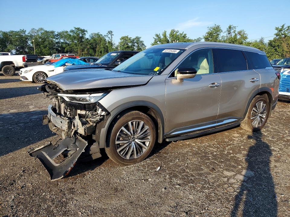 63735496 :رقم المزاد ، 5N1DL1GS4PC333019 vin ، 2023 Infiniti Qx60 مزاد بيع