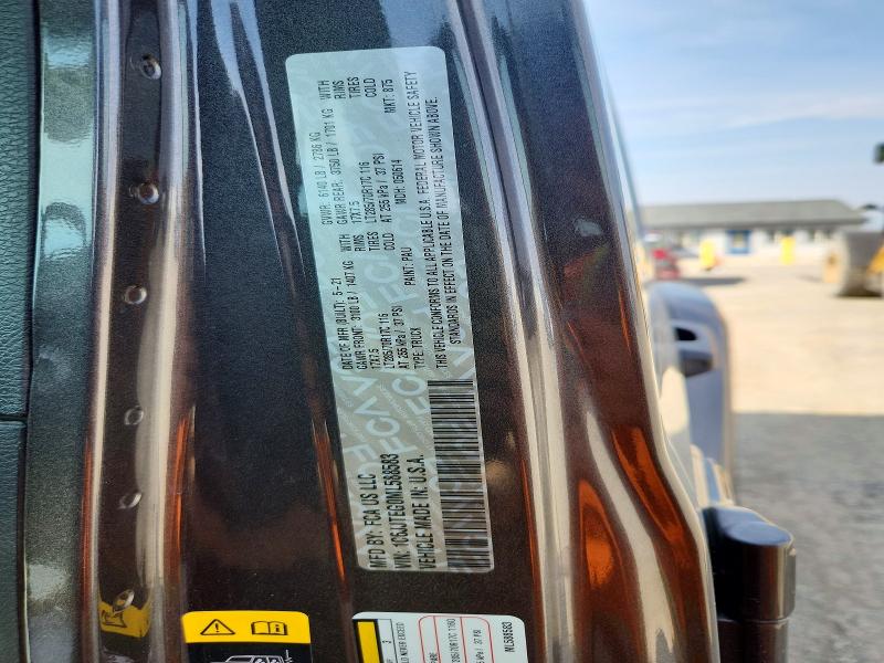 2021 Jeep Gladiator მანქანა იყიდება აუქციონზე, vin: 1C6JJTEG0ML588583, აუქციონის ნომერი: 65165736