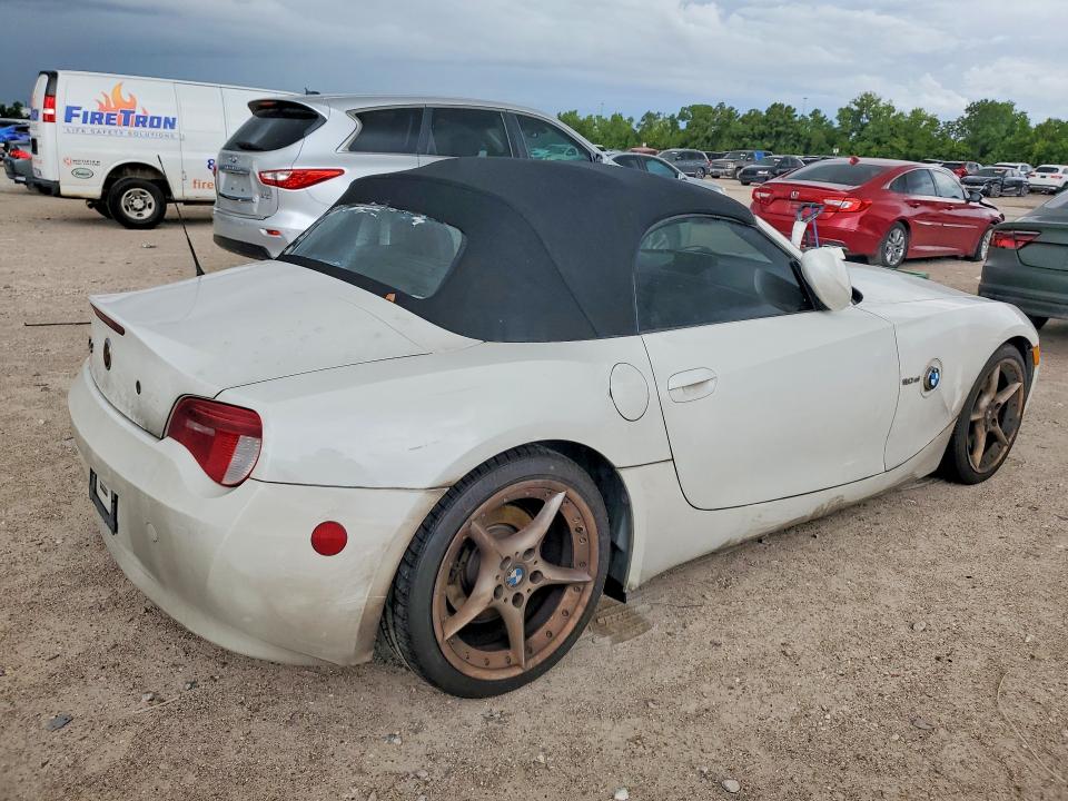 2007 Bmw Z4 მანქანა იყიდება აუქციონზე, vin: 4USBU53507LX03683, აუქციონის ნომერი: 63834076