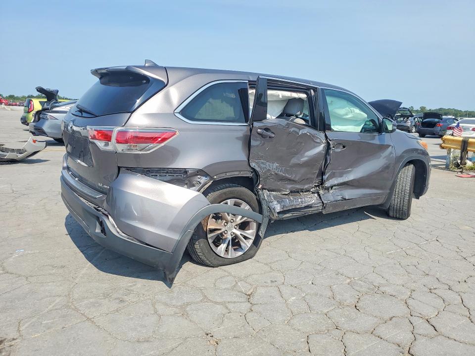 Aukcja sprzedaży 2015 Toyota Highlander, vin: 5TDBKRFHXFS100004, numer aukcji: 64598436