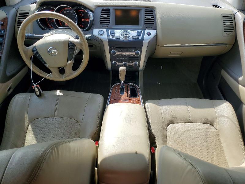2010 Nissan Murano მანქანა იყიდება აუქციონზე, vin: JN8AZ1MW1AW125798, აუქციონის ნომერი: 66100706