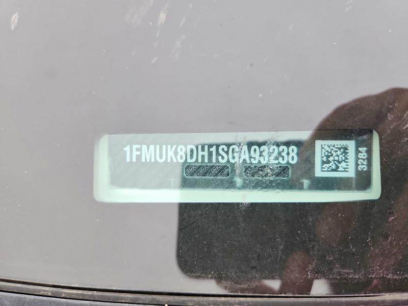 64893906 :رقم المزاد ، 1FMUK8DH1SGA93238 vin ، 2025 Ford Explorer مزاد بيع