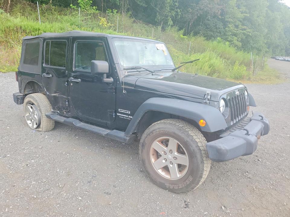 2013 Jeep Wrangler Unlimited მანქანა იყიდება აუქციონზე, vin: 1C4BJWDG5DL686721, აუქციონის ნომერი: 67207936
