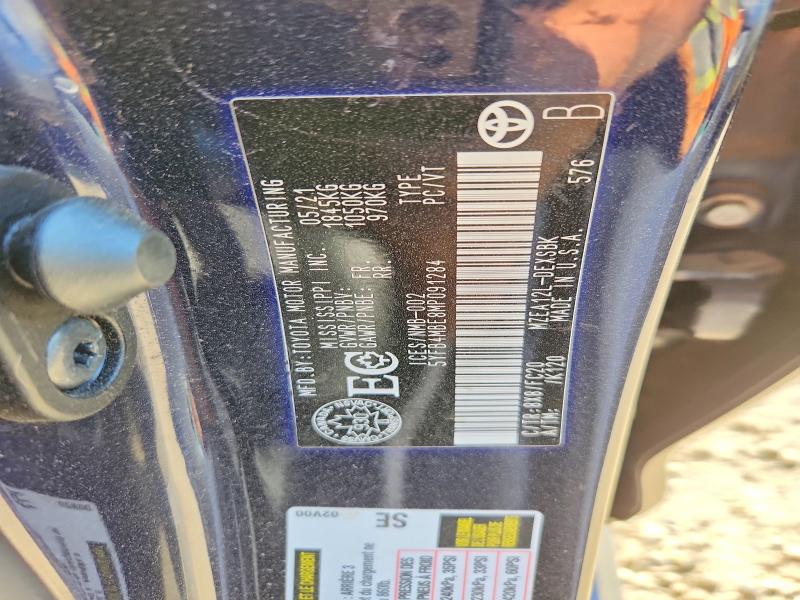 Продажа на аукционе авто 2021 Toyota Corolla, vin: 5YFB4MBE8MP091284, номер лота: 65903056