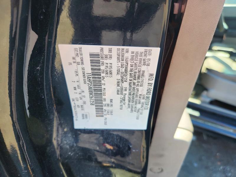Auction sale of the 2008 Ford Focus, vin: 1FAHP35N08W261258, lot number: 64287626