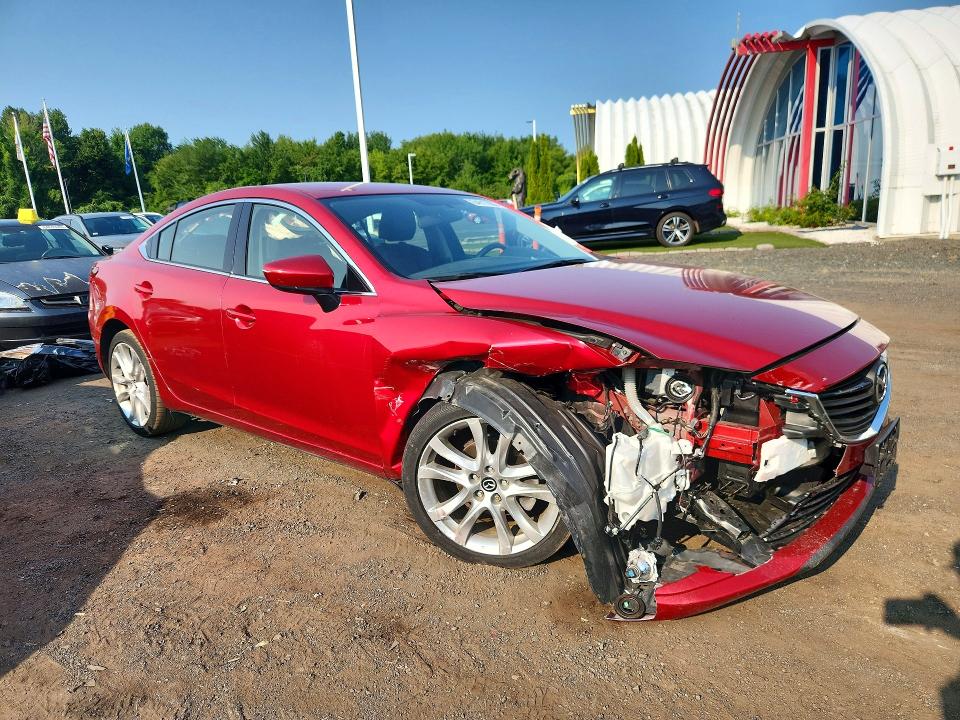 64617886 :رقم المزاد ، JM1GJ1V52F1217350 vin ، 2015 Mazda 6 مزاد بيع