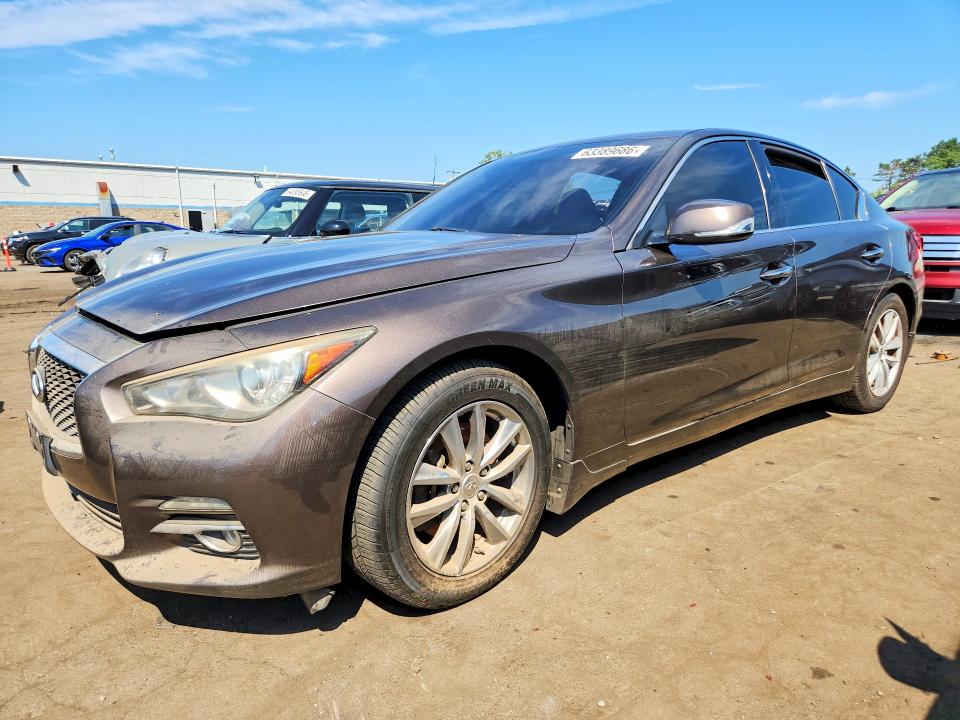 Auction sale of the 2014 Infiniti Q50, vin: JN1BV7AR9EM683979, lot number: 63389686