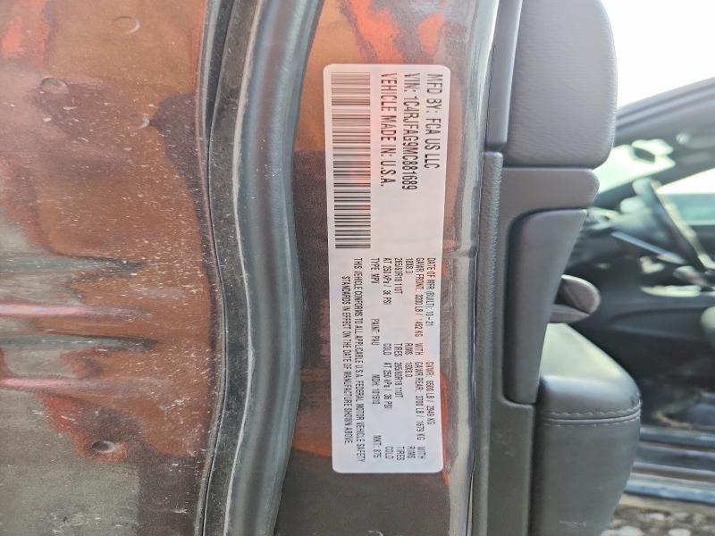 64446276 :رقم المزاد ، 1C4RJFAG9MC881689 vin ، 2021 Jeep Grand Cherokee مزاد بيع