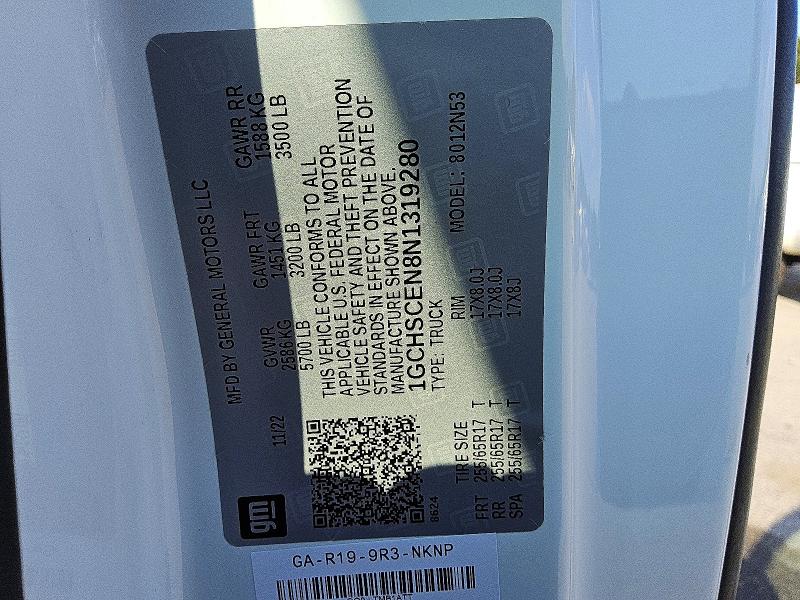 Продаж на аукціоні авто 2022 Chevrolet Colorado, vin: 1GCHSCEN8N1319280, номер лоту: 64210546