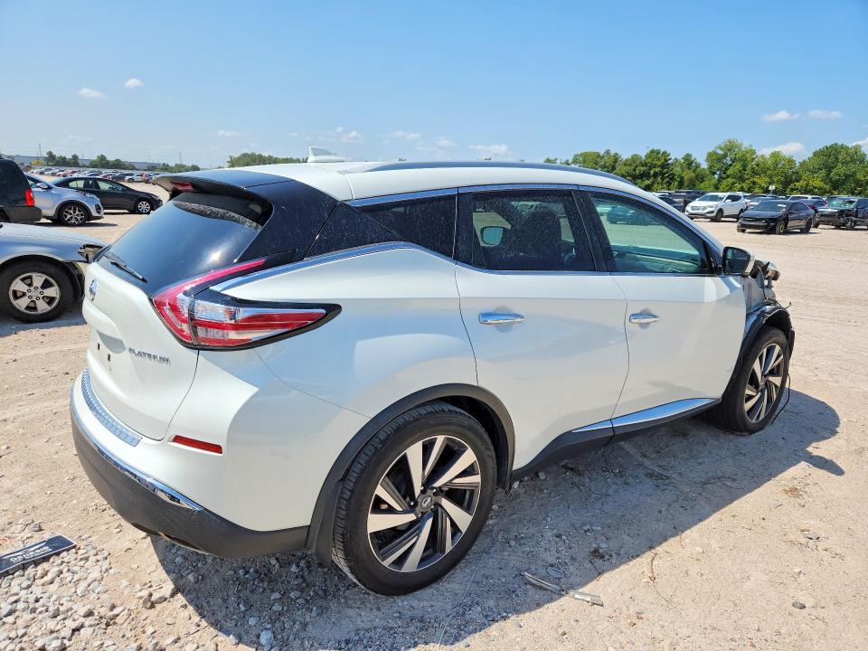 Продажа на аукционе авто 2018 Nissan Murano, vin: 5N1AZ2MGXJN136908, номер лота: 66983946