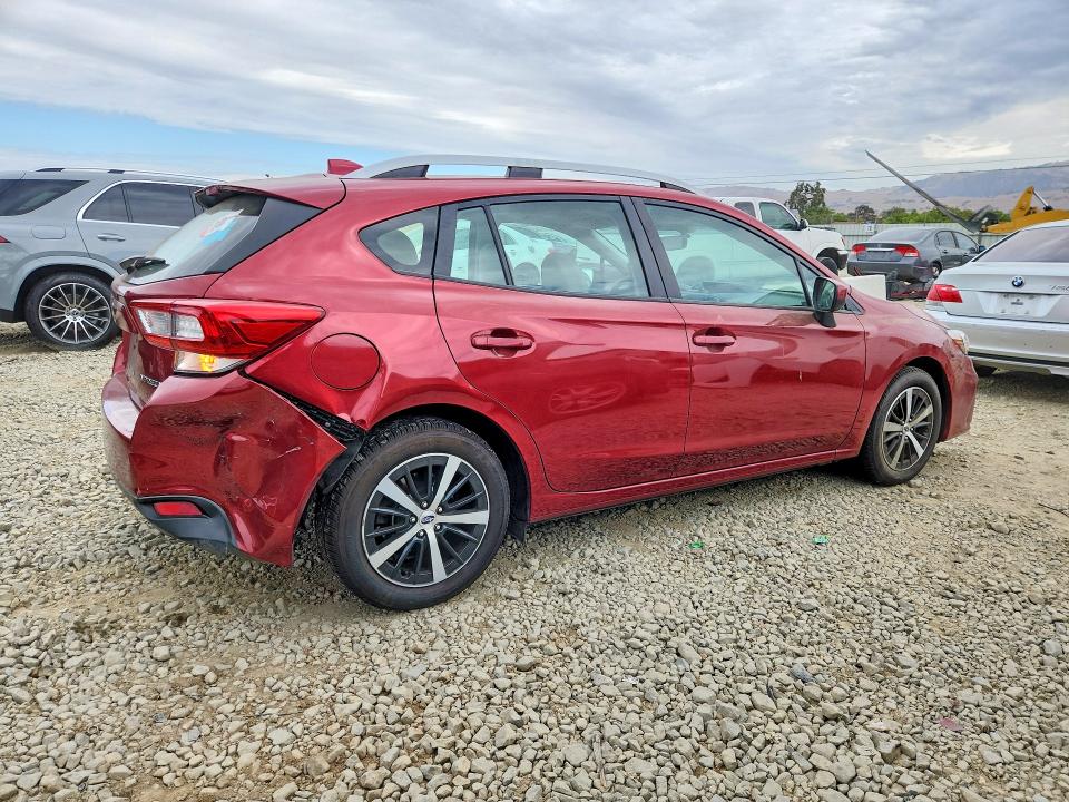 2019 Subaru Impreza მანქანა იყიდება აუქციონზე, vin: 4S3GTAD64K3745278, აუქციონის ნომერი: 67198726