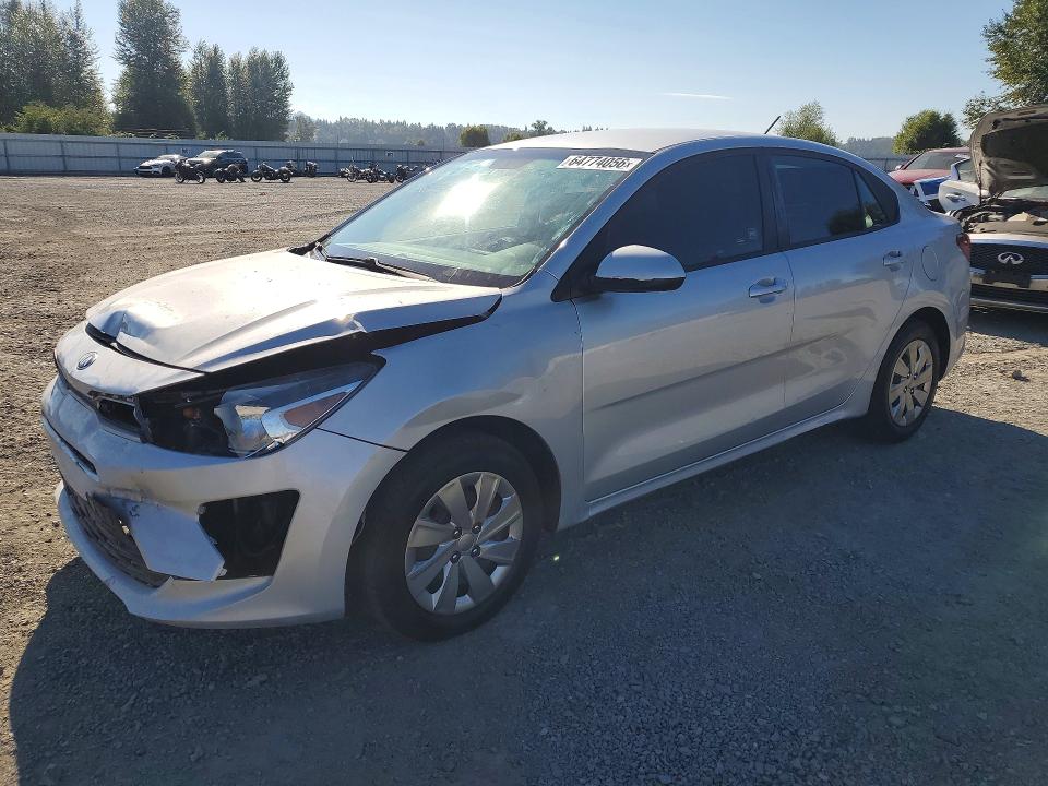 64774056 :رقم المزاد ، 3KPA24AB1JE068144 vin ، 2018 Kia Rio مزاد بيع