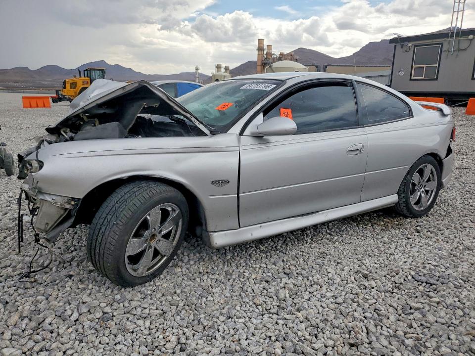 2005 Pontiac Gto მანქანა იყიდება აუქციონზე, vin: 6G2VX12U95L345208, აუქციონის ნომერი: 64783796