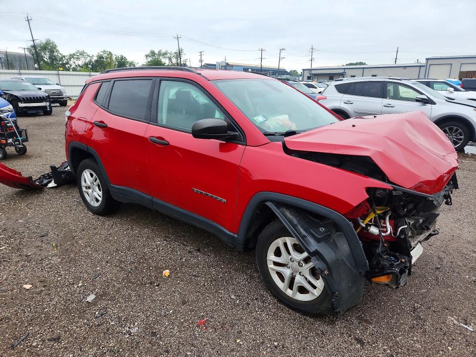 Aukcja sprzedaży 2018 Jeep Compass, vin: 3C4NJDAB7JT132154, numer aukcji: 65011256