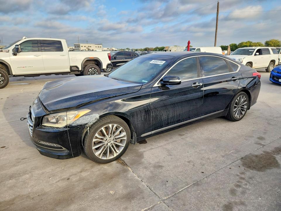 Auction sale of the 2016 Hyundai Genesis, vin: KMHGN4JE2GU112430, lot number: 64903706