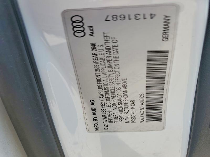 Aukcja sprzedaży 2023 Audi A5, vin: WAUFACF50PA019225, numer aukcji: 63717896