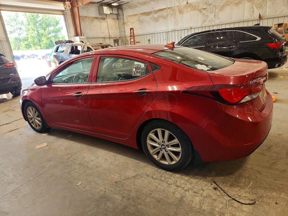 2014 Hyundai Elantra მანქანა იყიდება აუქციონზე, vin: KMHDH4AE3EU182588, აუქციონის ნომერი: 64026646