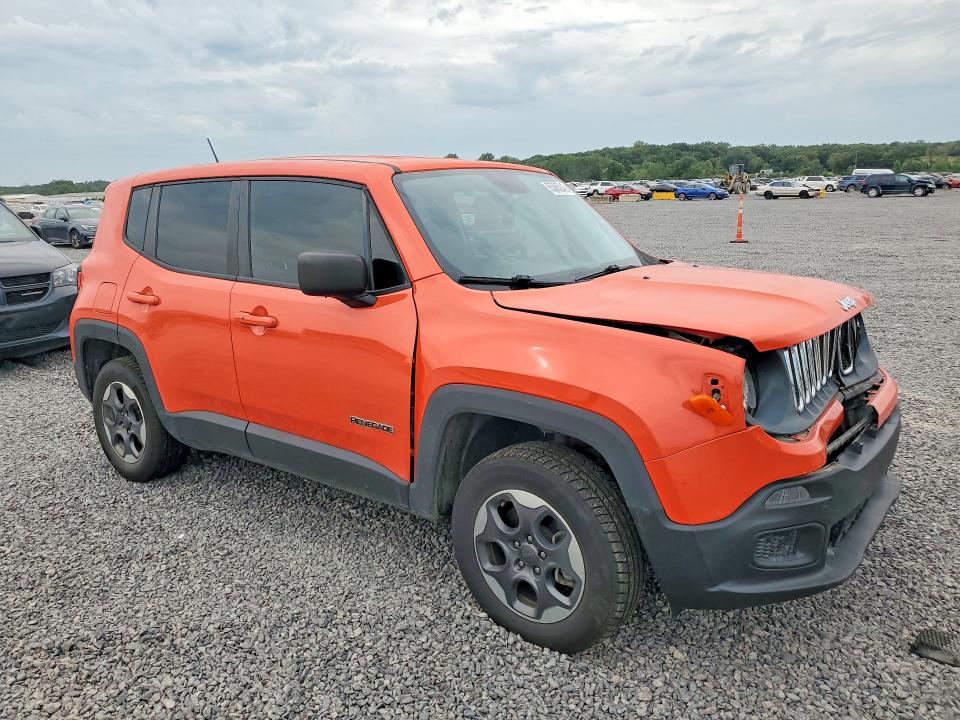 Продаж на аукціоні авто 2016 Jeep Renegade, vin: ZACCJBAT2GPD03364, номер лоту: 65365246