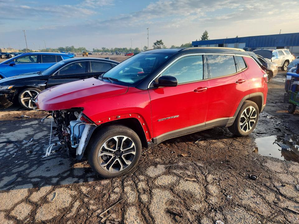 Продаж на аукціоні авто 2023 Jeep Compass, vin: 3C4NJDCN6PT567621, номер лоту: 63495806