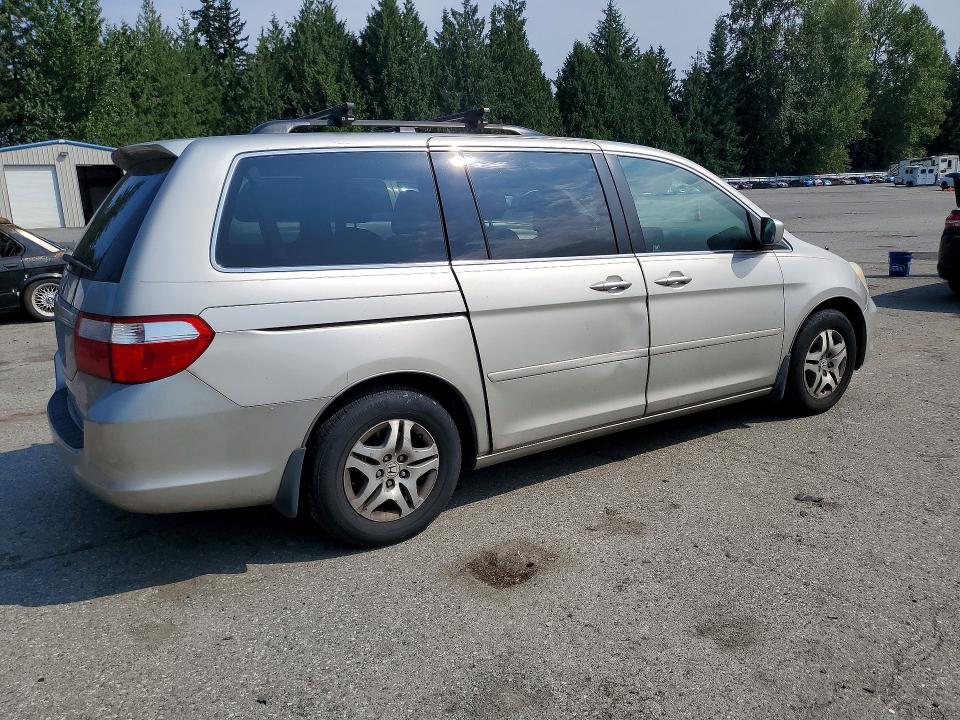 2007 Honda Odyssey მანქანა იყიდება აუქციონზე, vin: 5FNRL38687B404622, აუქციონის ნომერი: 65564226