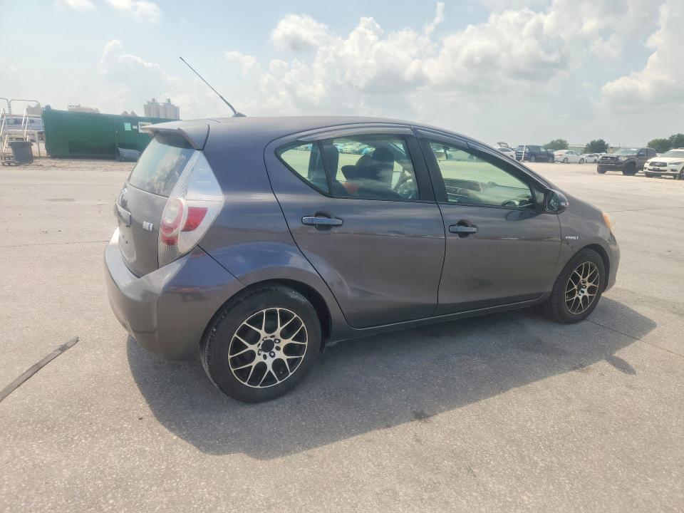 2012 Toyota Prius C მანქანა იყიდება აუქციონზე, vin: JTDKDTB39C1522579, აუქციონის ნომერი: 64239266