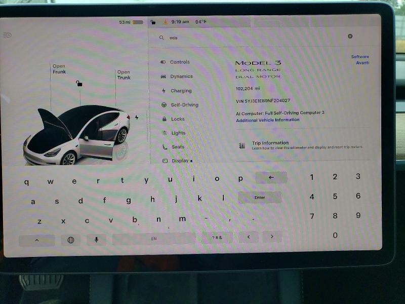 Aukcja sprzedaży 2022 Tesla Model Y, vin: 7SAYGDEE3NF356058, numer aukcji: 62877886